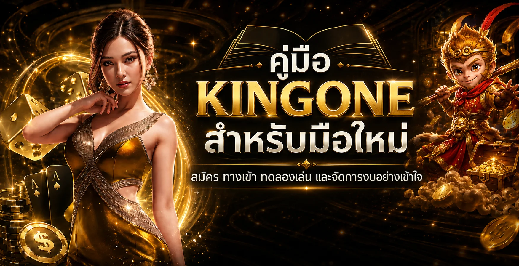 คู่มือ KINGONE สำหรับมือใหม่ สมัคร ทางเข้า และทดลองเล่น